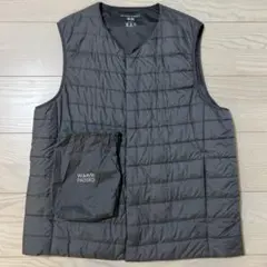 UNIQLO/ユニクロ WARM PADDED ウルトラライトダウンベスト L