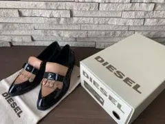 美品　DIESEL ディーゼル エナメルローファー　リボンのサムネイル