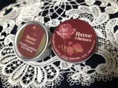 L'OCCITANE ローズ ソリッドパフューム 練り香水廃盤2点セット 未使用