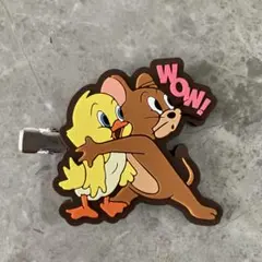 トムとジェリー　ジェリー　クアッカー　前髪クリップ　クリップ