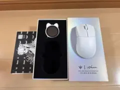 WLMOUSE HUAN Stainless ゲーミングマウス　白　技適あり