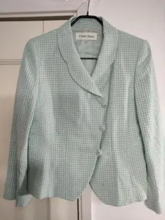 希少90s✦レナウン製ChaletBlancシャレブランチェック柄ジャケットLのサムネイル