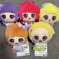 アイカツ×プリパラ THE MOVIE 出会いのキセキ！ ちびぐるみ5体セット