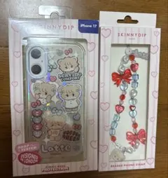 SKINNYDIP mikko スフレ iPhone17ケース ビーズストラップ - メルカリ
