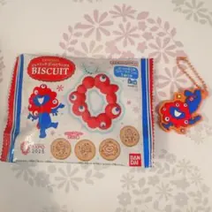 EXPO2025 ミャクミャクぷっくりラバマス ビスケットキーホルダーセット