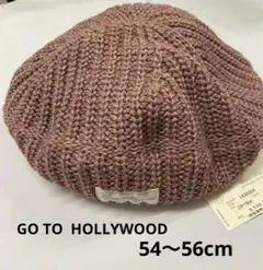GO TO HOLLYWOOD ニットベレー帽　54〜56cm 新品のサムネイル