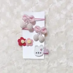 ୨୧ヘアゴムセットJ-203୨୧ベビー&キッズ⑅﻿ハンドメイド⑅﻿ - メルカリ