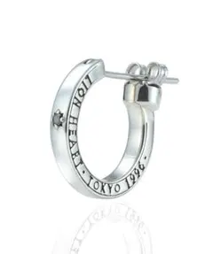 ライオンハート クロッシングピアス ELプレーンフープ シルバー925