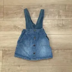 breeze   2way  デニム ジャンパースカート　100