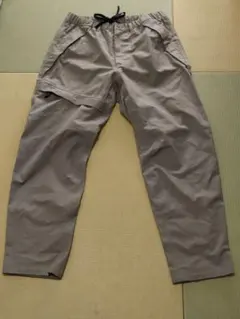 GU マルチブロックワイドテーパードパンツ