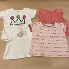 Tシャツ　80cm 4枚セット　セット売り　女の子