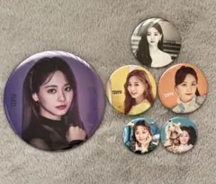 TWICE TZUYU 缶バッジセット