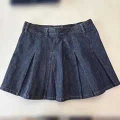 せ*読様 Tina. jojun ストライプ プリーツスカート Mサイズ