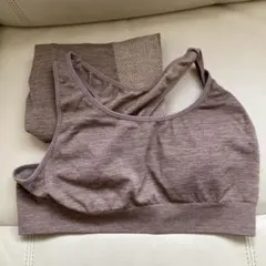 ポコ様専用　　Reebok ヨガウェア Mサイズ ブラウン ホワイト