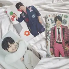 知念侑李 クリアファイル 3枚セット