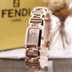 付属品有】 FENDI 7000L ピンクシェル文字盤 レディース腕時計 - メルカリ