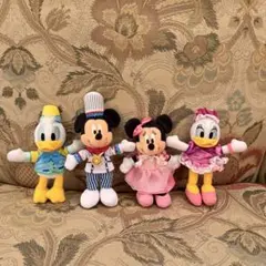 ディズニー シェフミッキー ぬいぐるみ ミッキー ミニー ドナルド デイジー