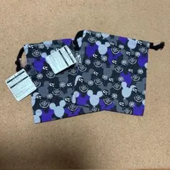 ディズニーハロウィン 巾着 2枚セット