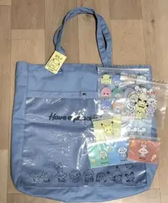 ポケピース ポケモン トートバッグ ピカチュウ ポッチャマ モクロー スリコ