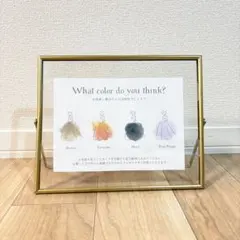 フォトフレーム　ガラス　ゴールド　結婚式　ウェルカムスペース