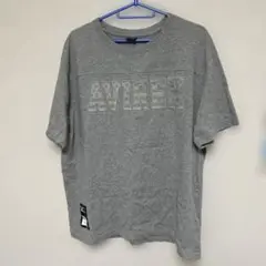 AVIREX グレー Tシャツ 2XL