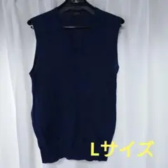 【期間限定出品】未使用　CHRISTIAN ORANI ネイビー ベスト L