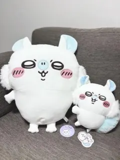 ちいかわモモンガ 超BIGぬいぐるみ イヤッぬいぐるみ 【2個セット】