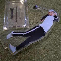 女子プロゴルフ　中村心選手のアクスタ