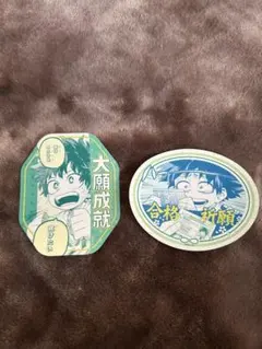 ヒロアカ　お守りステッカー　緑谷出久