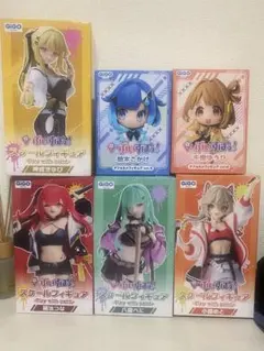 ぶいすぽっ！スケールフィギュア-Play with paint、デフォルメ