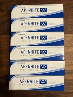 SUNSTAR AP-WHITE 歯磨き粉 6本セット