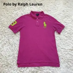 ラルフローレン Y2K ビッグポニー ピンク ポロシャツ XLサイズ