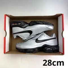 28cm ナイキ エアマックスプラス ティエンポ ウルフグレー アンド ブラック