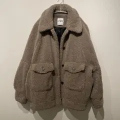 【美品◎】ZARA ボアジャケット♪冬のおしゃれに大活躍！