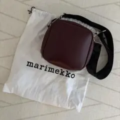◼︎marimekko◼︎baby gratha バーガンディ ショルダーバッグのサムネイル