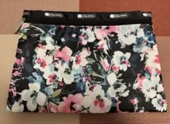 レスポートサック★新品・未使用品　エクラ　eclat 付録　花柄　ポーチのサムネイル