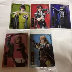 刀ミュ ミュージカル刀剣乱舞 ウエハース 石切丸 豊前江 水心子正秀 村雲江