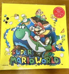 スーパーマリオワールド レコード サウンドトラック LP 新品未開封