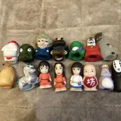 千と千尋の神隠し どんぐり共和国　ジブリ　指人形　15体セット