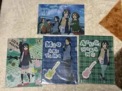 けいおん　あずにゃん＆澪 クリアファイル 4枚セット