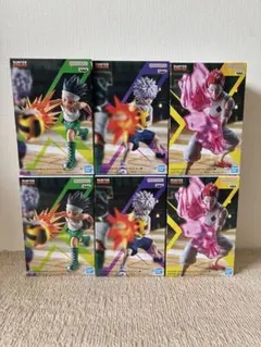 HUNTER×HUNTER G.I編 ゴン&キルア&ヒソカ フィギュア6個セット - メルカリ