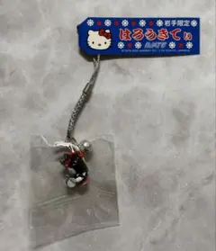 ハローキティ 岩手限定　鹿踊り 根付け 2002