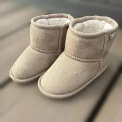 petit main キッズ ムートンブーツ ベージュ　13cm