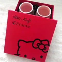 激レア Frantz フランツ ハローキティ 限定コラボ ピンク 陶器 サンリオ