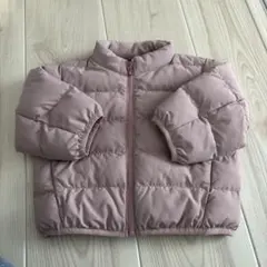 無印良品ピンク 中綿ダウンコート 80cm