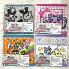 たまごっち 一番くじ E賞 ハンドタオル 4枚セットのサムネイル