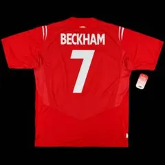 新品 アンブロ イングランド代表 2010年W杯 ベッカム アウェイユニフォーム 新品 アンブロ イングランド代表 2010年W杯 ベッカム アウェイ