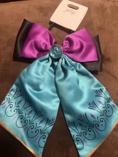 ディズニーストア　エルサ　戴冠式　ヘアゴム　リボン　アナ雪　仮装　バウンド