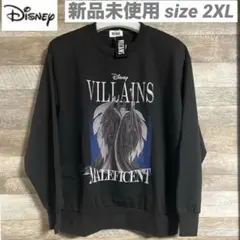 新品未使用 3L( 2XL)ヴィランズ マレフィセント トレーナー ユニセックス