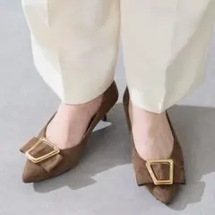 【25秋冬新作】2wayリボンモチーフヒールパンプス